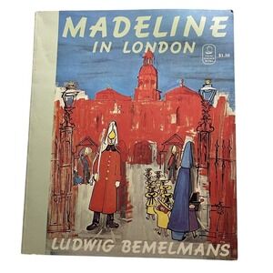 Madeline in London Viking Seafarer Book Ludwig Bemelmans 1972 Edition‎